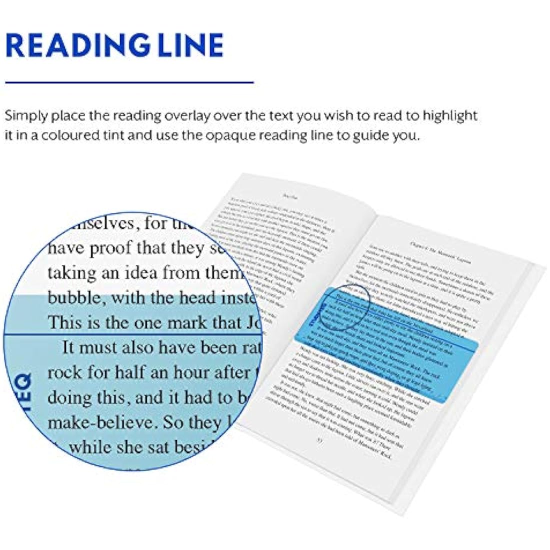 Studyteq 15-Pack Dyslexia Reading Overlays & Rulers with Case