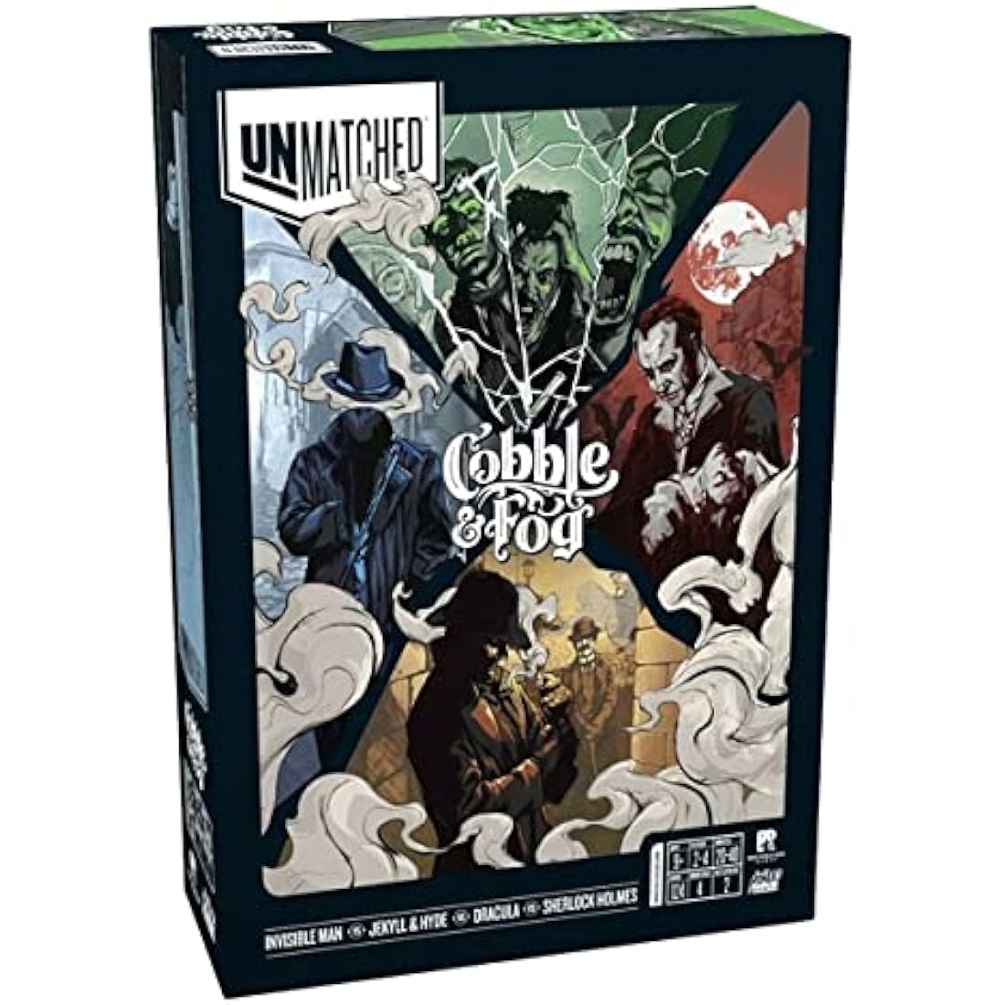Unmatched: Cobble & Fog Board Game – Strategy Miniature & Card Game