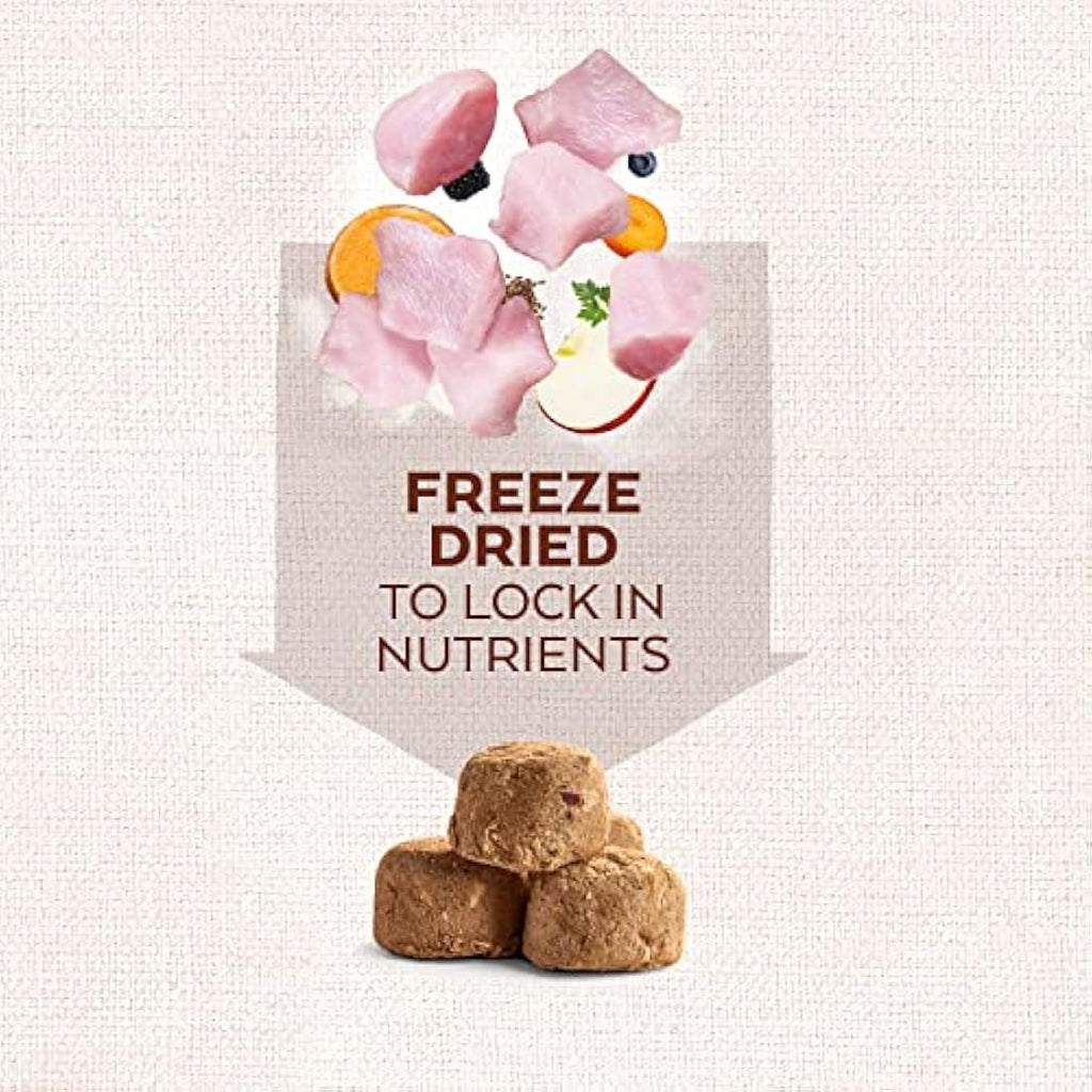 Nature's Variety Turkey Freeze-Dried Dog Food for Small Breeds – 7 x 120g