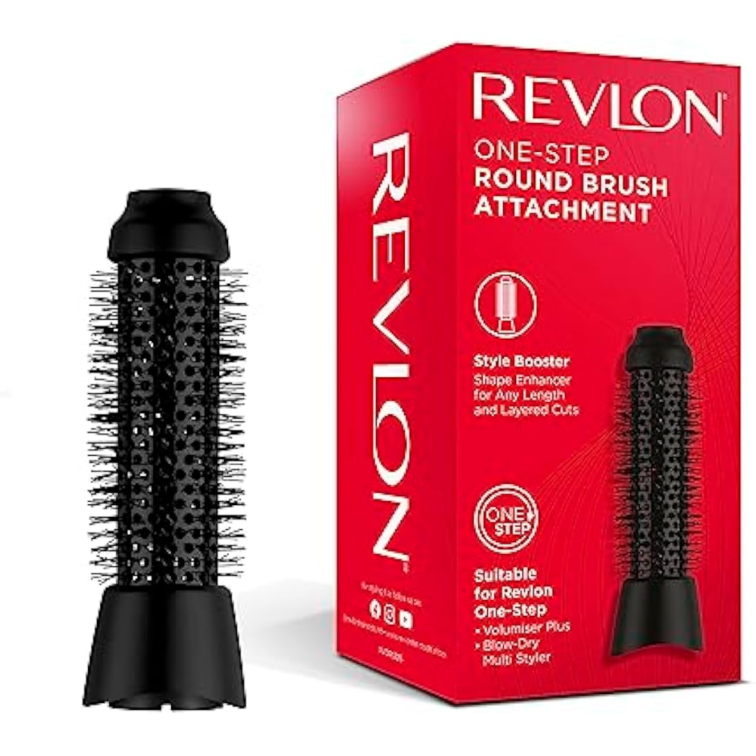Revlon One-Step Round Brush Head Attachment | 38mm Ceramic Barrel
