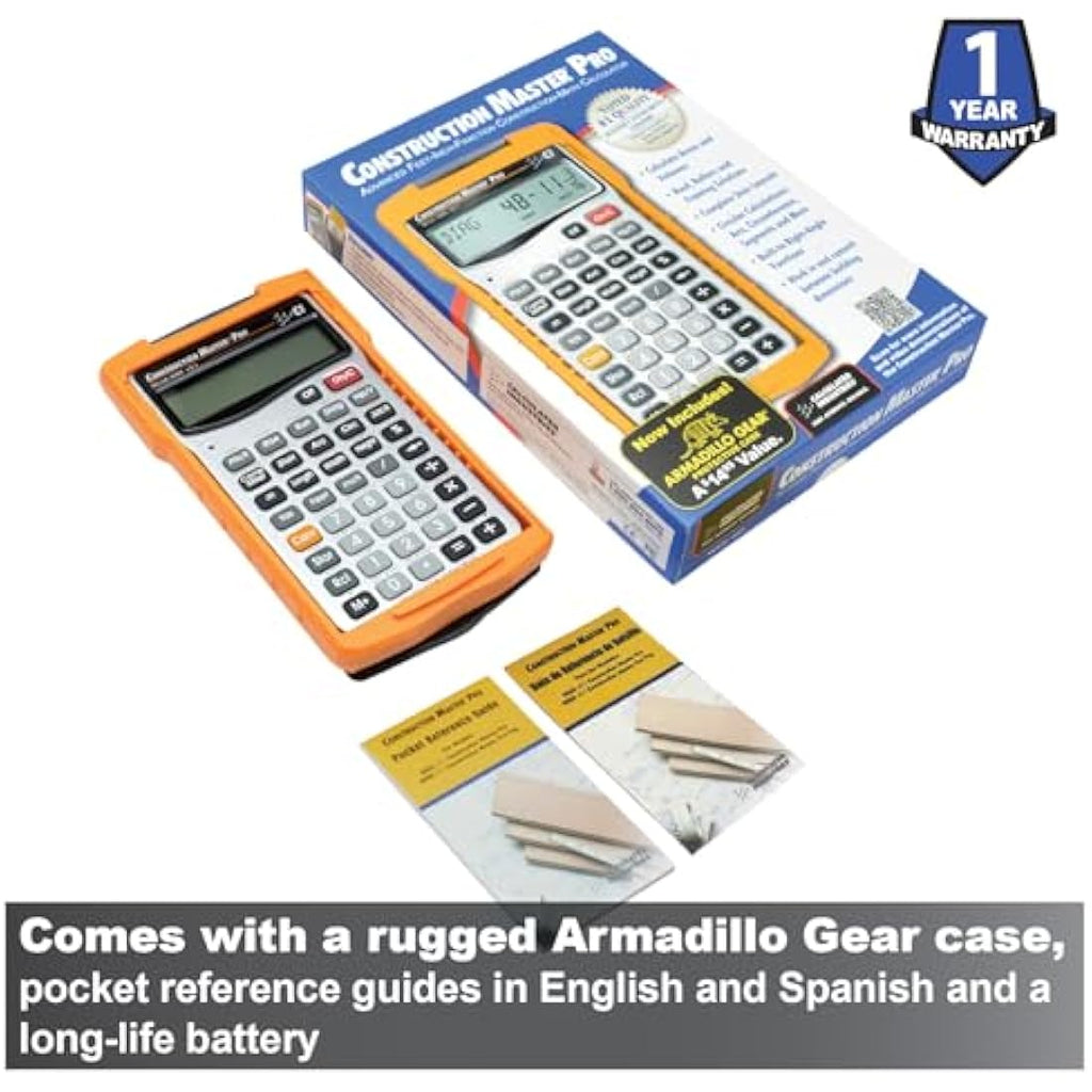 Calculated Industries 4065 Construction Master Pro Calculator – Silver