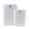 Sensio Home 2-Pack Waterproof Motion Sensor Trash Cans (12L & 16L) - White