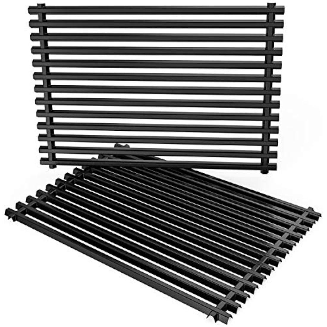 Onlyfire Porcelain Enameled Steel Cooking Grates for Weber Spirit 300, 2-Pack