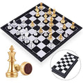 Peradix Magnetic Travel Chess Set – Foldable Portable Board for Kids