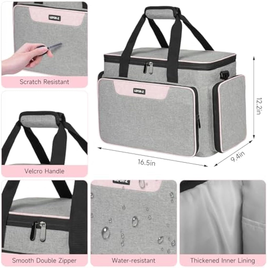 Sewing Machine Carrying Case | Universal Travel Tote - Grey