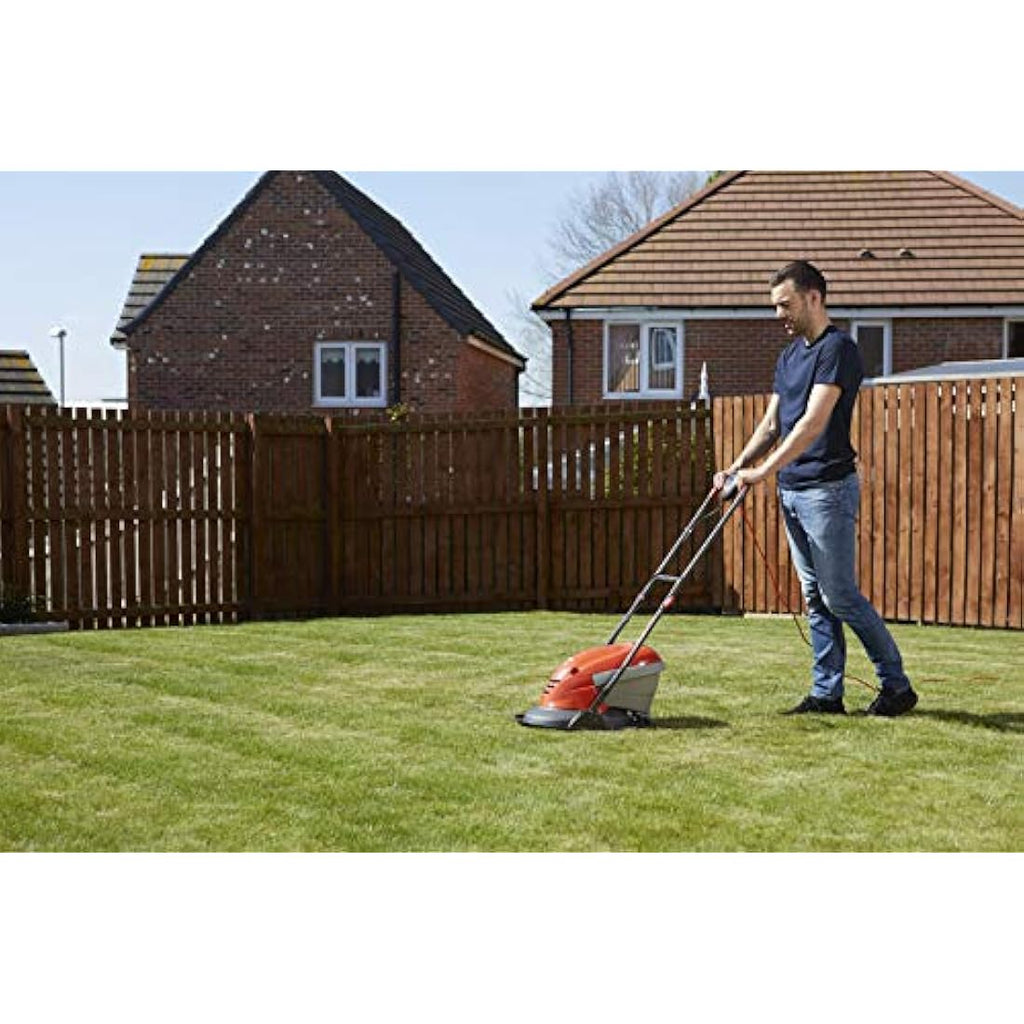Flymo Hover Vac 250 Electric Lawn Mower – 1400W, 25cm Cutting Width