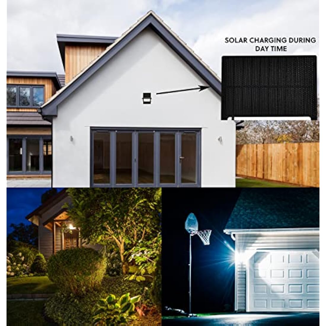 Jolof Store Solar LED Security Floodlight | IP65 Motion Sensor