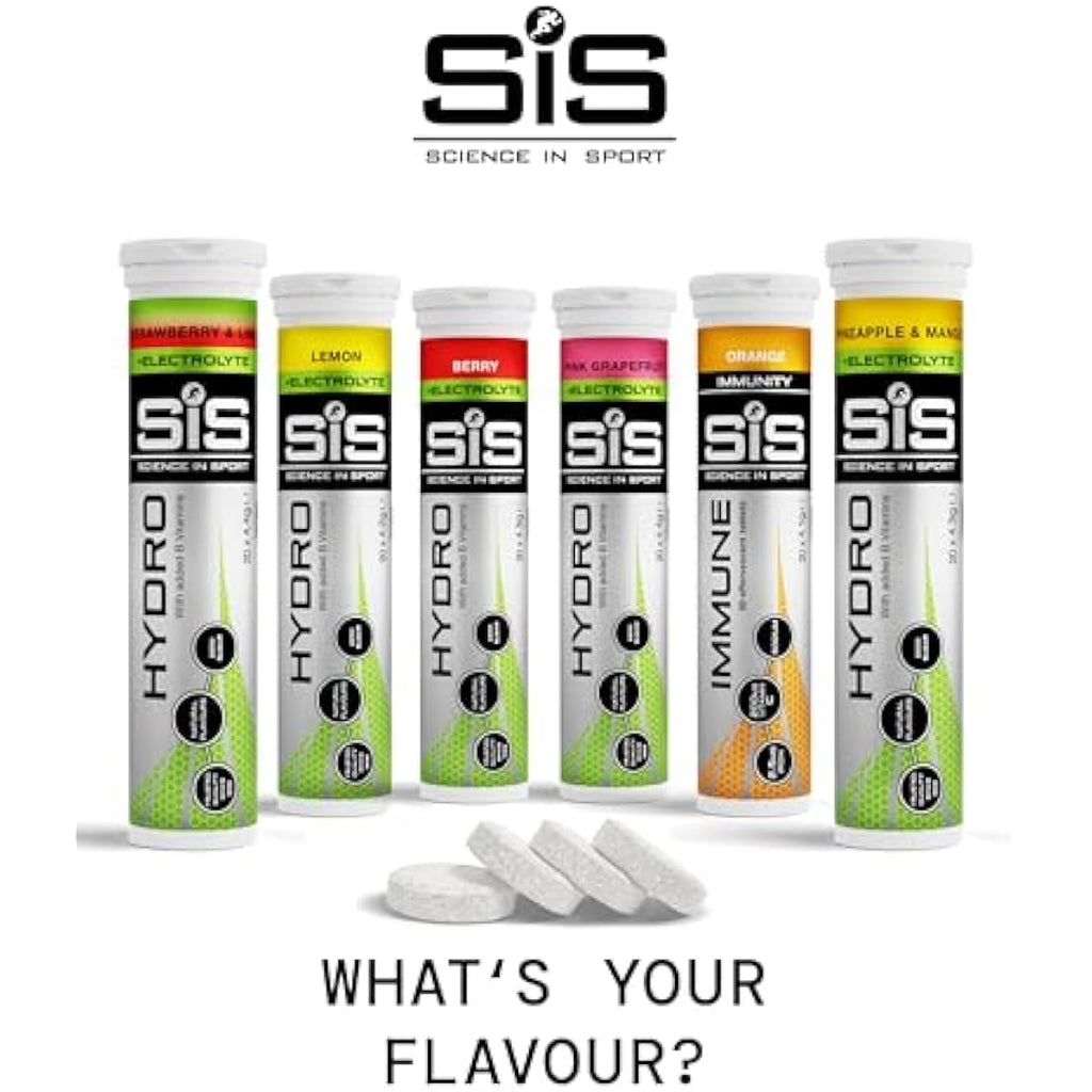 Science in Sport HYDRO Electrolyte Tablets – Cola + Caffeine, 160ct