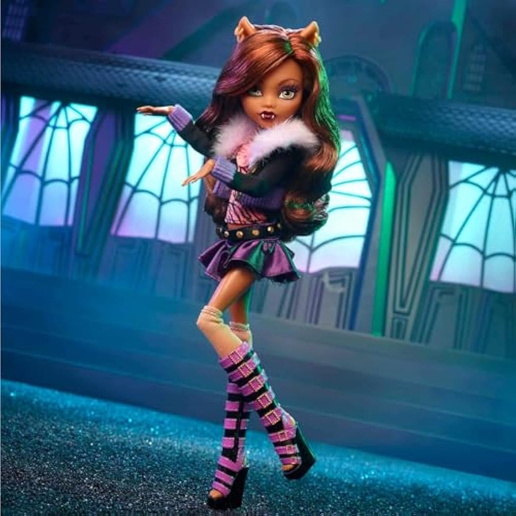 Monster High Clawdeen Wolf Boo-Riginal Creeproduction Doll with Stand