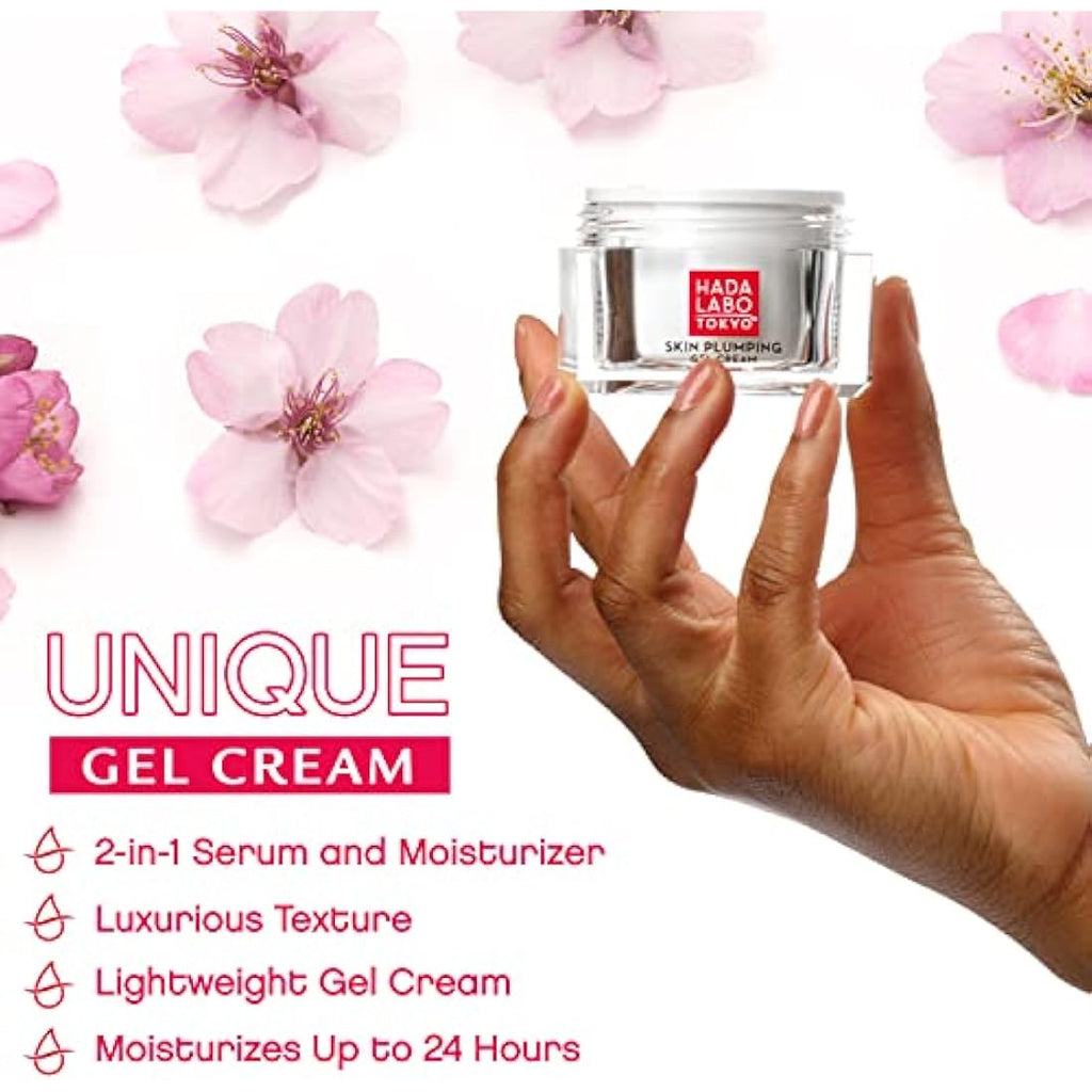 Hada Labo Tokyo Skin Plumping Gel Cream – Hydrating Fragrance Free, 50ml