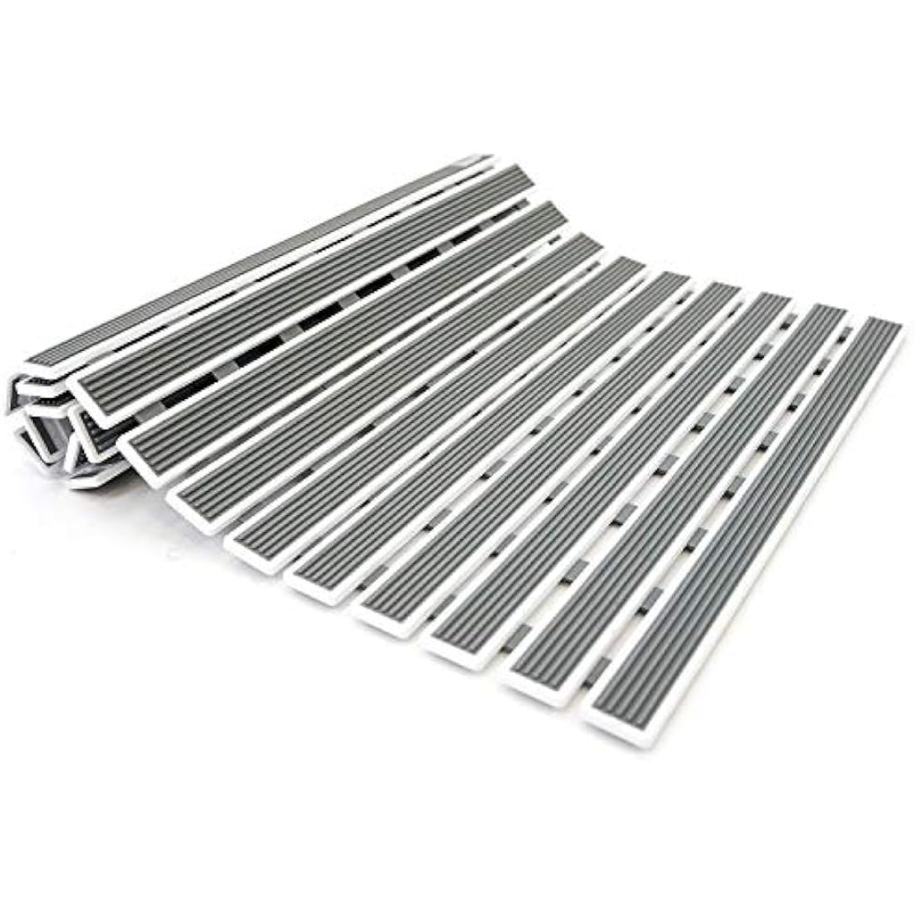 Tatkraft Bond Non-Slip Bath Mat – Fast Drying Shower Mat with Suction Cups