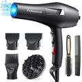 HappyGoo Professional Ionic Hair Dryer | Fast Drying Salon Blow Dryer