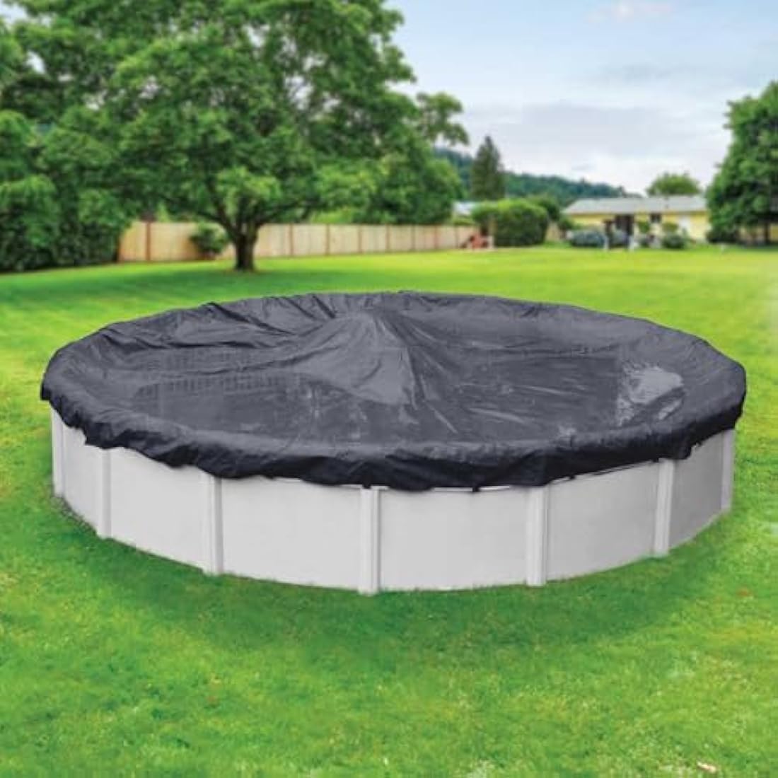 Robelle 28-Foot Round Above-Ground Swimming Pool Winter Cover