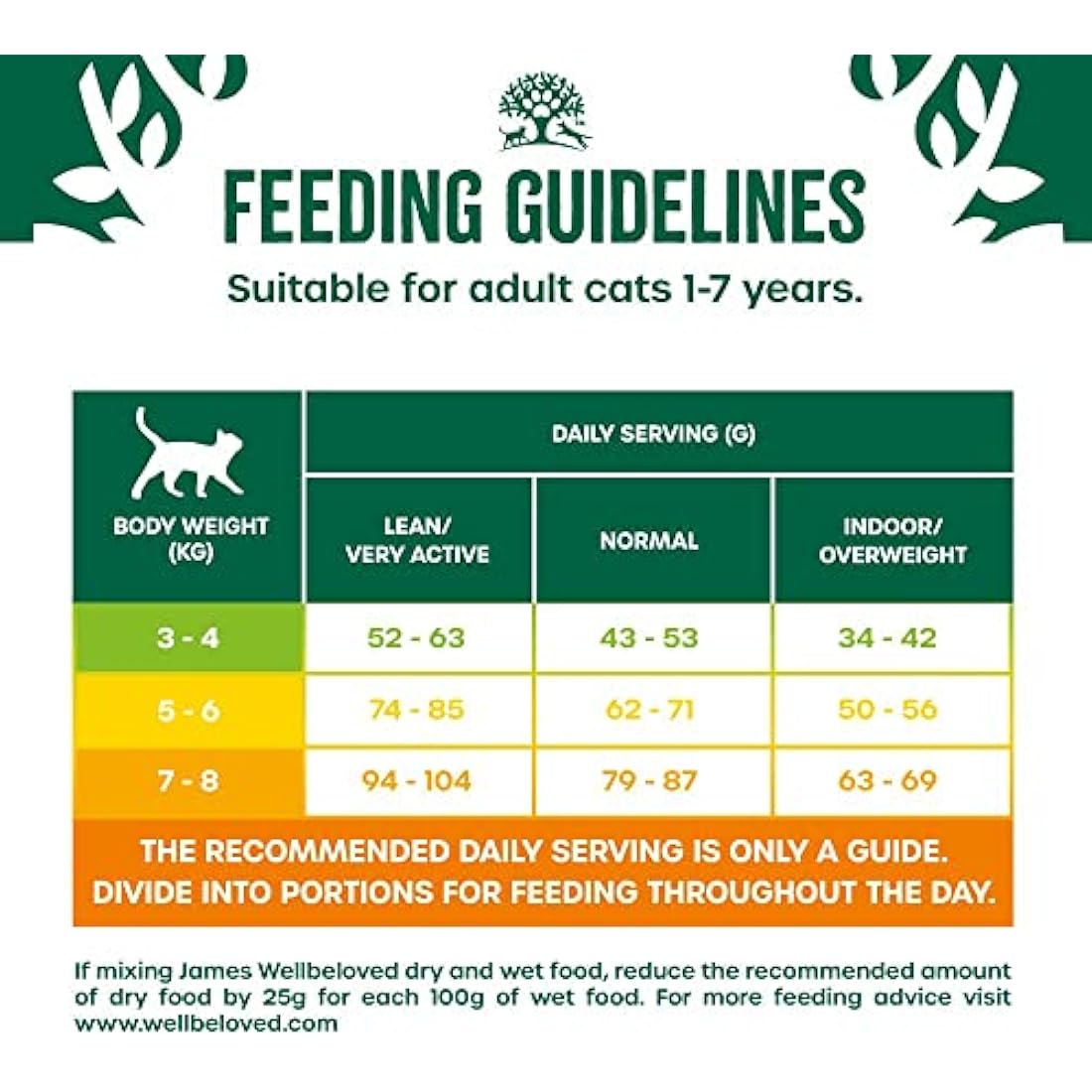 James Wellbeloved Hypoallergenic Fish Dry Cat Food - Natural, 4kg