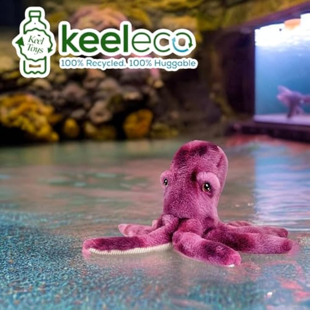 Recycled Octopus Plush – Eco-Friendly Soft Cuddly Toy