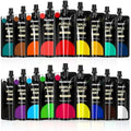 Shuttle Art Acrylic Paint Set – 18 Colors, 120ml Pouches for Canvas