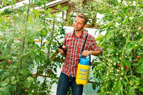 GLORIA Prima 3 Pressure Garden Sprayer | 3L Capacity | Brass Nozzle