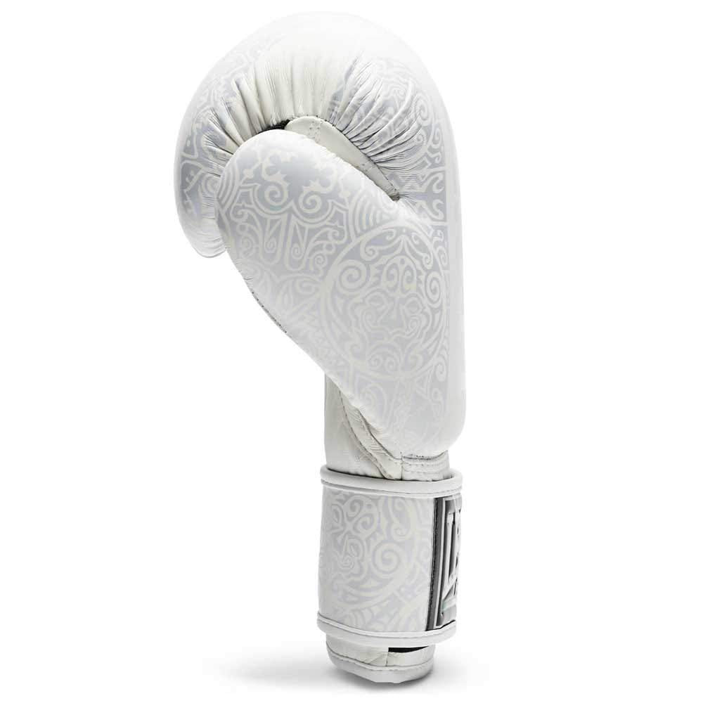 Leone 1947 Maori Boxing Gloves – White 10oz Lightweight Sparring Gear