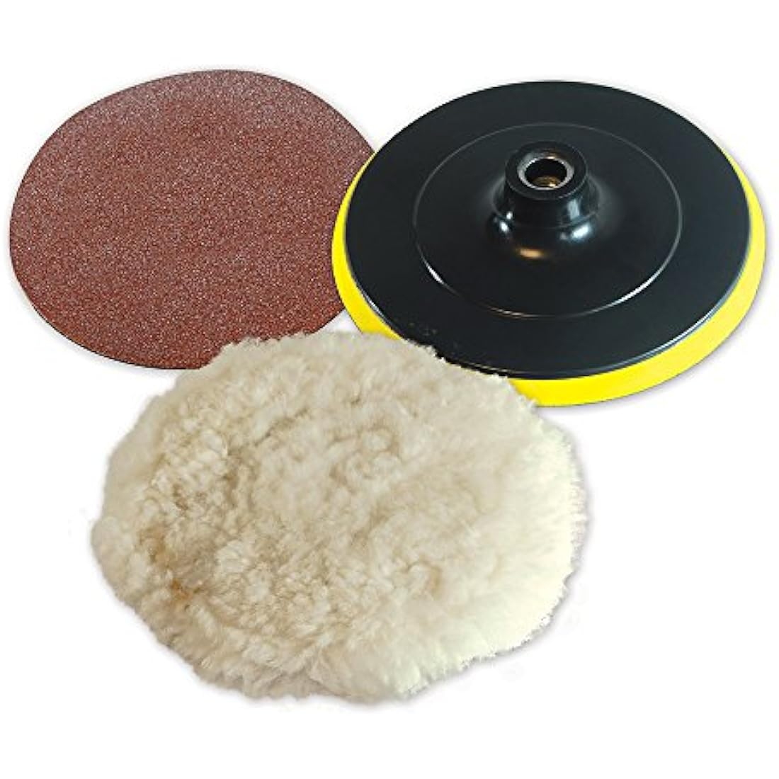 Silverline 1200W Sander Polisher 180mm - Variable Speed Electric Buffer