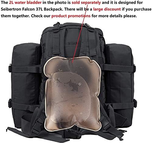 Seibertron Falcon Tactical Backpack – Water Repellent Assault Pack