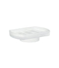 Smedbo Frosted Glass Soap Dish – Replacement Bathroom Accessory, White