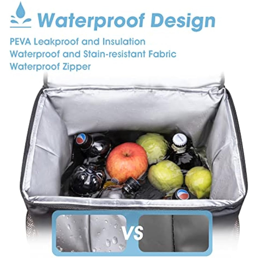 MATEPROX 40L Insulated Cooler Backpack | 54-Can Leakproof Picnic Bag