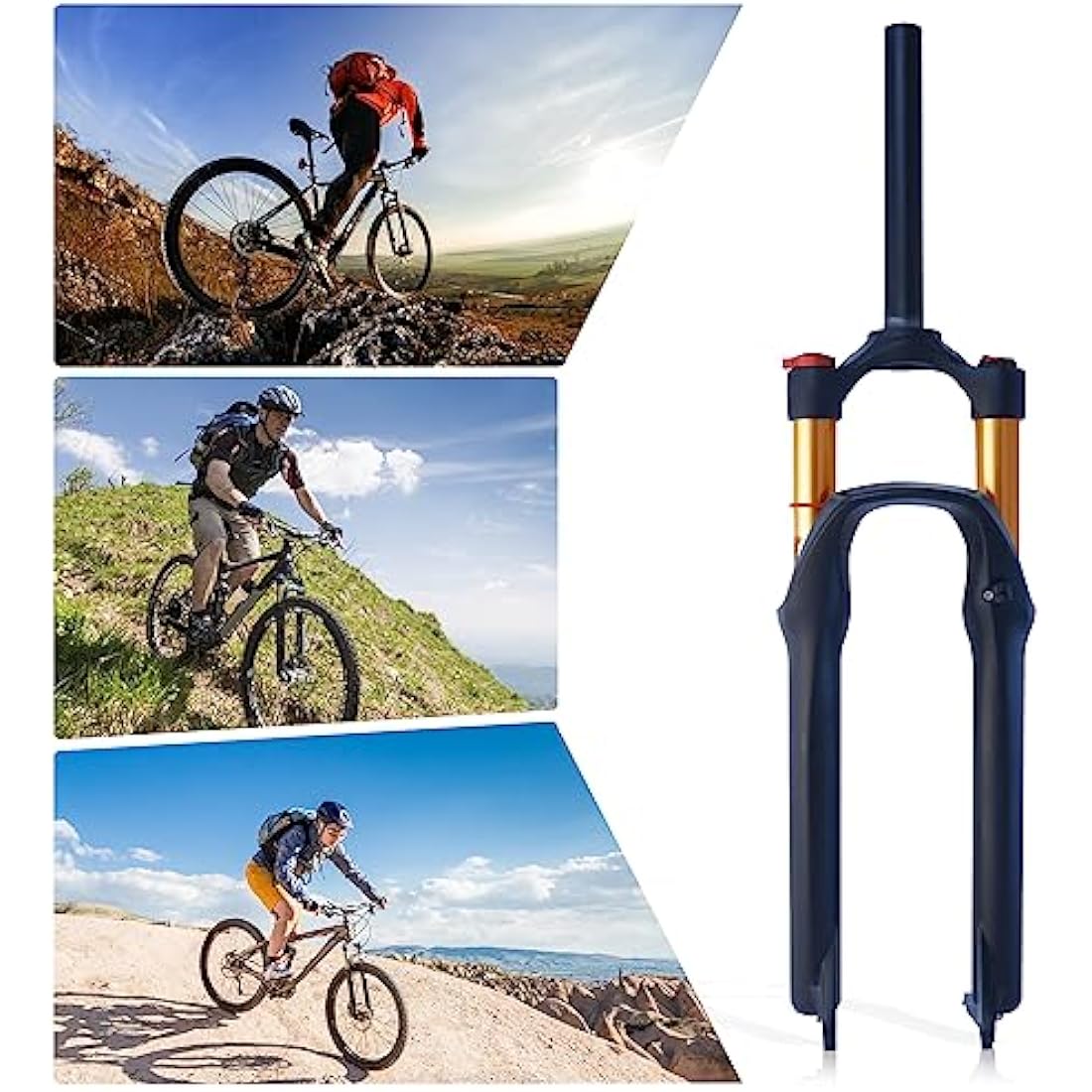ZTZ Kashima MTB Suspension Fork – 26/27.5 Inch Mountain Bike Gas Fork