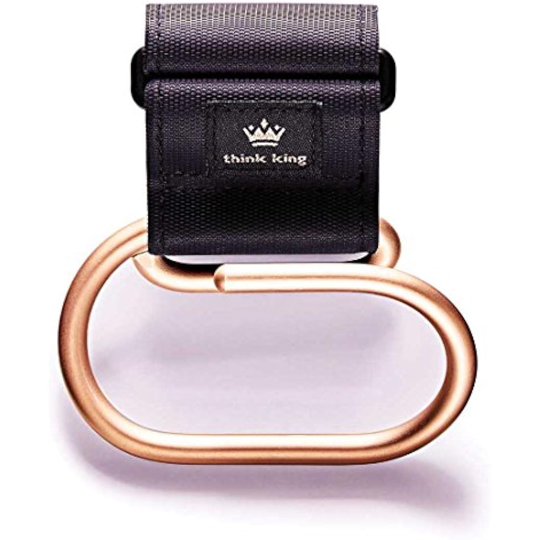 Jumbo Swirly Stroller Hook – Clipless Aluminium Bag Clip