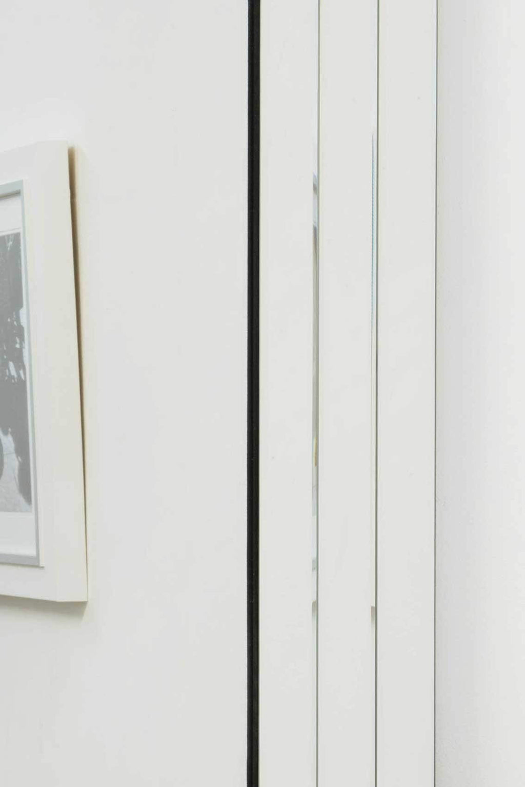 Jolof Store Modern Venetian Wall Mirror | Silver Bevelled Edge, 120x80cm