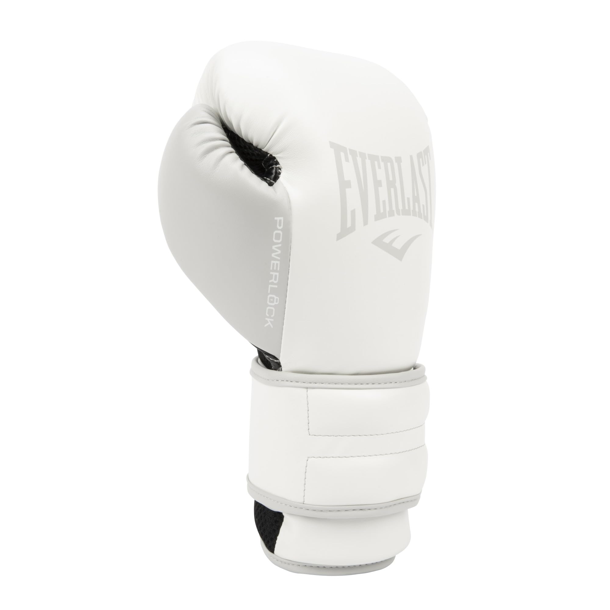 Everlast Powerlock 2R Training Boxing Gloves - White - 12oz PU Leather