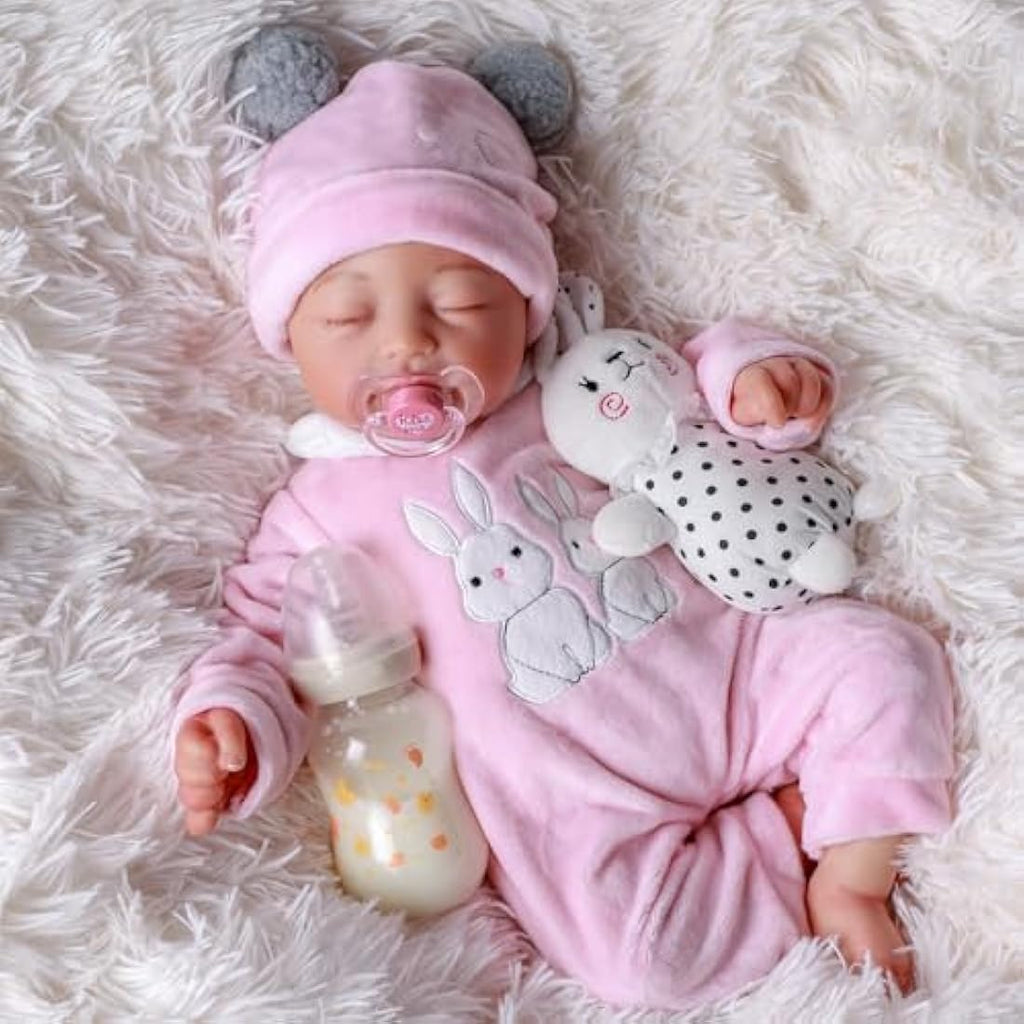 Babeside Connie 20-Inch Reborn Baby Doll – Lifelike Vinyl Girl Doll