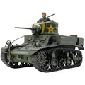 Tamiya 1:35 US M3 Stuart Late Production Plastic Model Kit