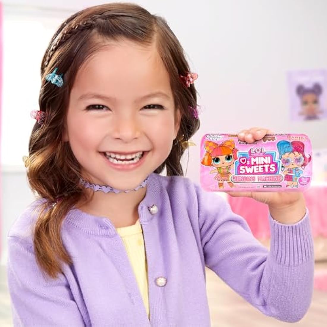 LOL Surprise Loves Mini Sweets Series 3 Vending Machine Collectible Doll