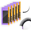 NAGARAKU Classic Eyelash Extensions | Matte Black Soft Single Lashes