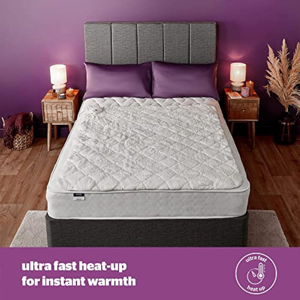 Silentnight Teddy Fleece King Electric Blanket – 3 Heat Settings