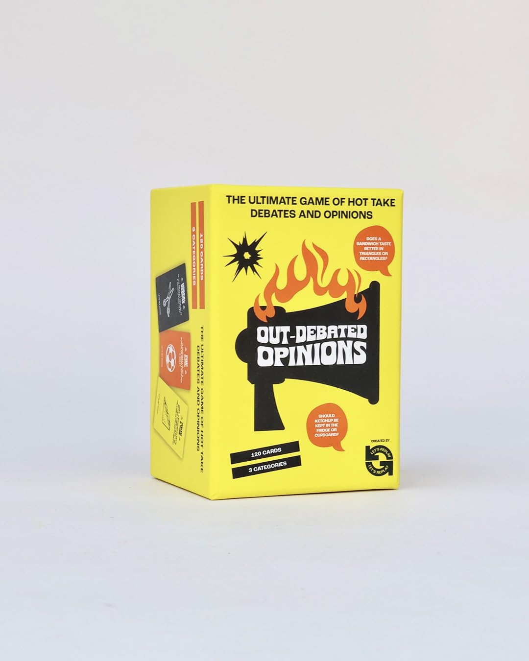 Let's Replay Family Debate Game – 120 Icebreaker Conversation Cards