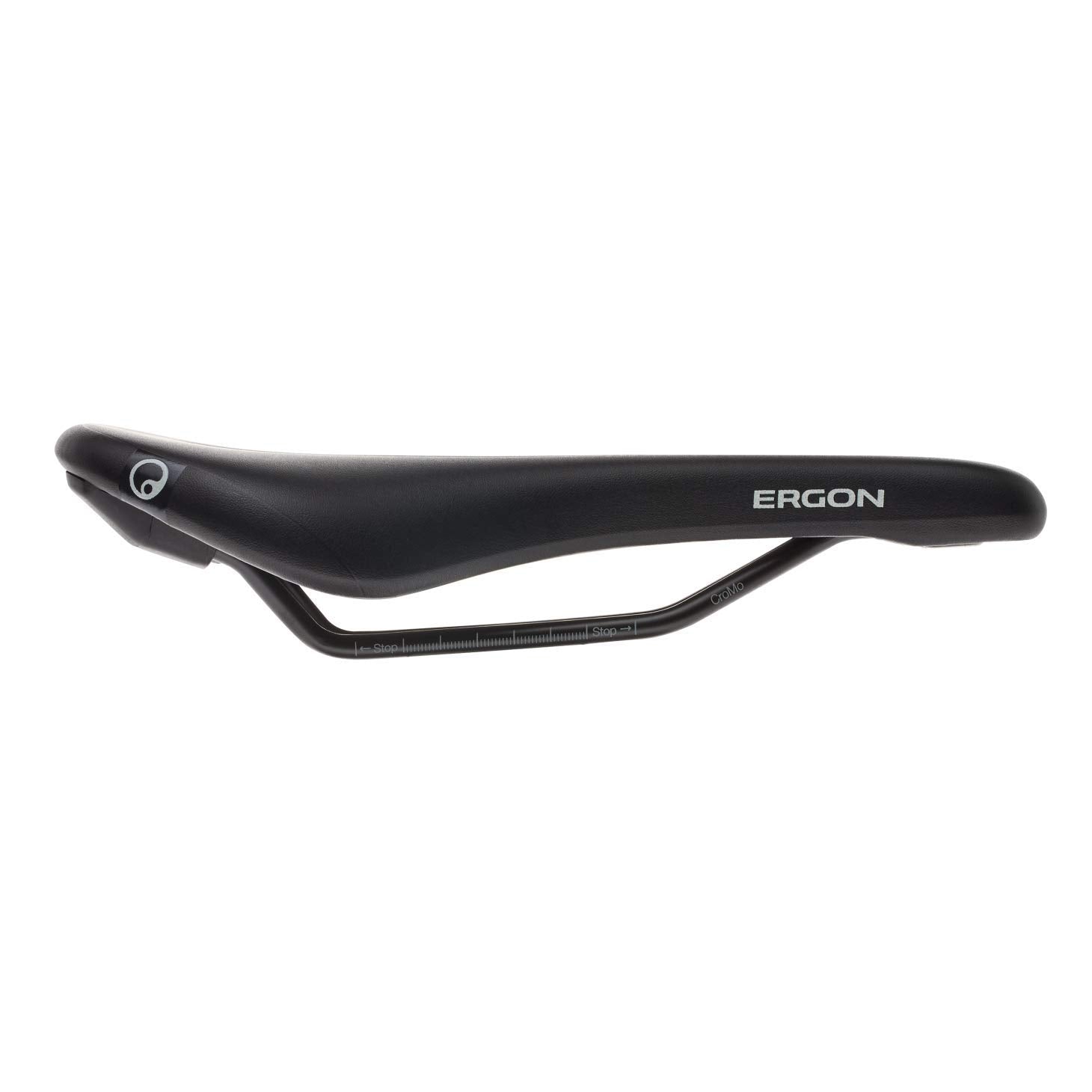 Ergon SM Sport Men's MTB Saddle – All-Mountain Trail Seat, Black, M/L