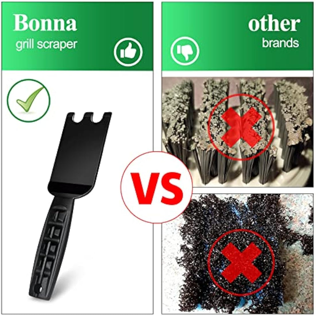 Bonna 2-Pack Nylon Grill Scraper for George Foreman and Panini Press