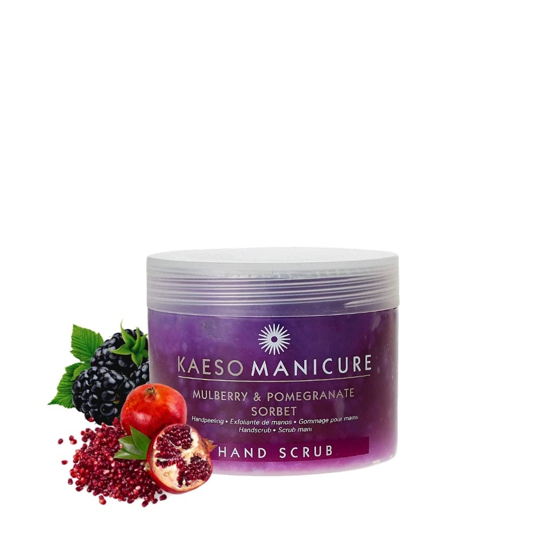 Kaeso Mulberry & Pomegranate Sorbet Hand Scrub - Exfoliating 450ml