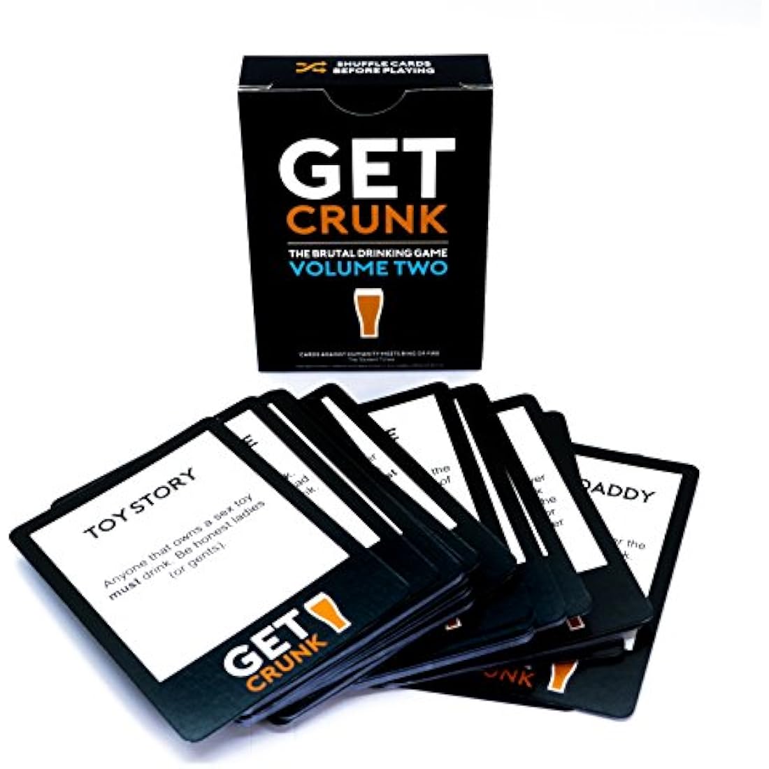 Get Crunk Volume 2: Brutal Card Drinking Game for Parties & Students