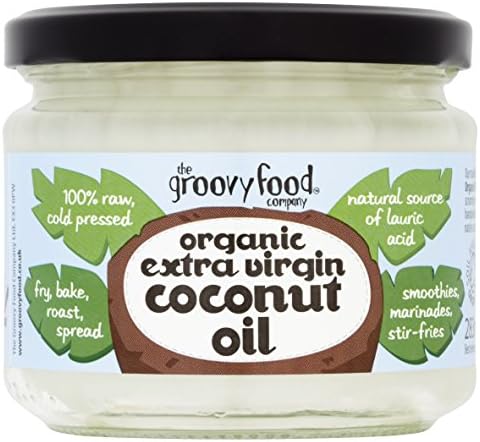 The Groovy Food Company Organic Virgin Coconut Oil – 283ml (Pack of 3)