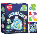 AMOS Peelerz Peelable Gummy Sweets – 4 Fruit Flavours Mystery Cube 240g