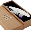 Toirxarn Silver Feather Bookmark with 3D Butterfly Charm & Gift Box
