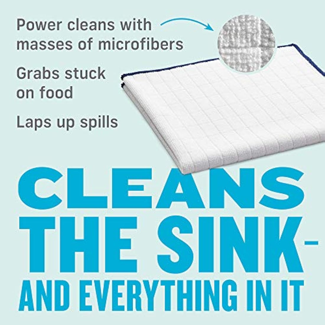 E-Cloth Reusable Microfiber Cleaning Cloths – 4 Pack Kitchen Towels