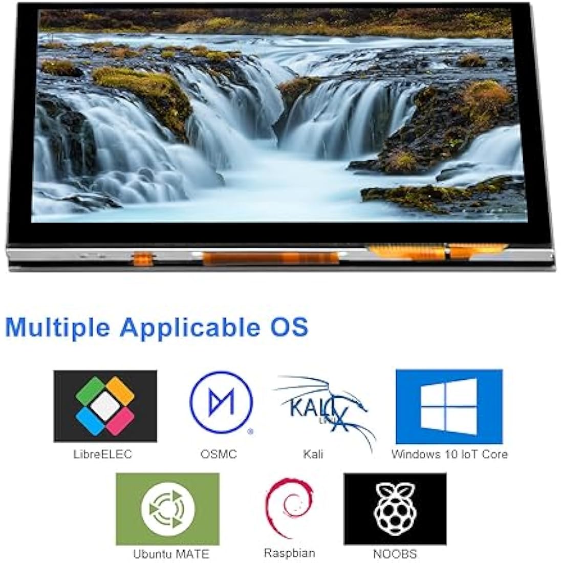OSOYOO 5 Inch DSI Capacitive Touch Screen LCD Monitor for Raspberry Pi