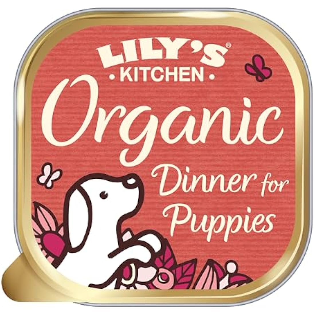 Lily’s Kitchen Organic Puppy Wet Dog Food - Chicken & Veg 11 x 150g