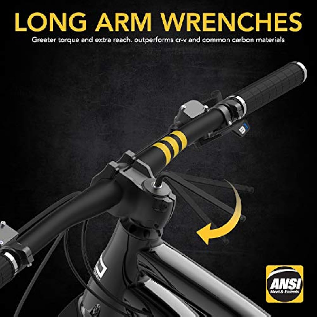 LEXIVON 35-Piece Hex Key Set | Metric/SAE & Star S2 Alloy Steel