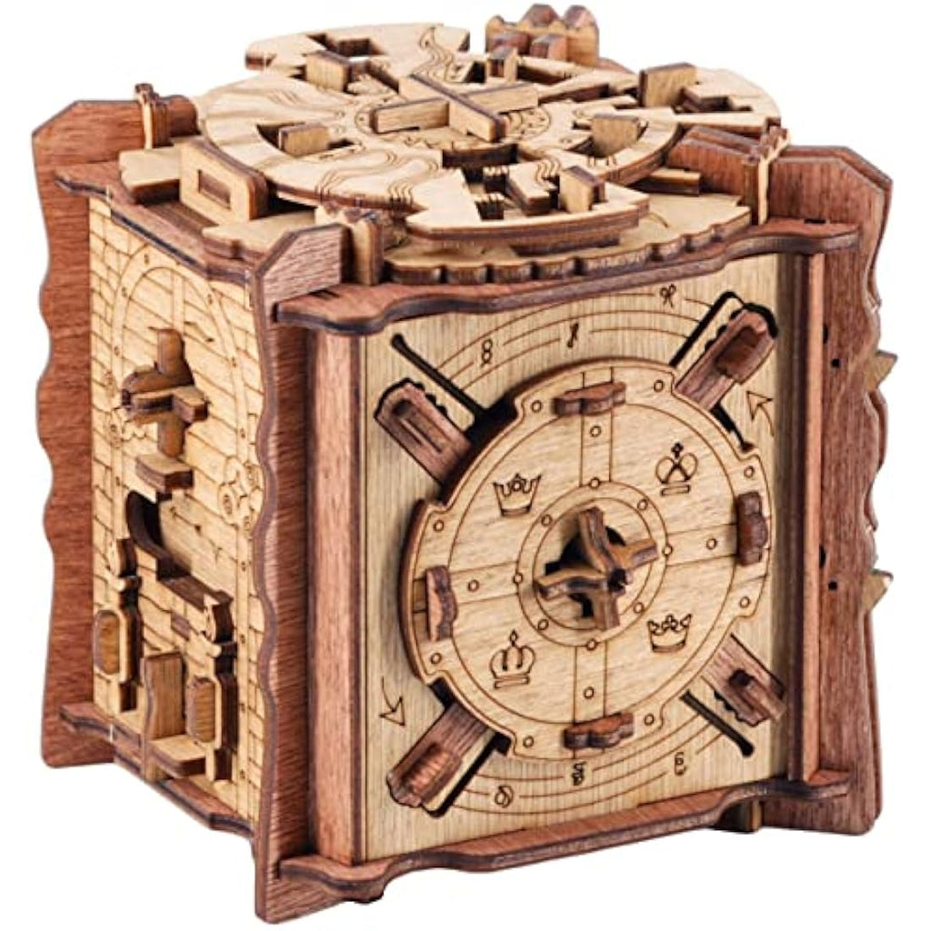 iDventure Cluebox: The Trial of Camelot Wooden Escape Room Puzzle Box