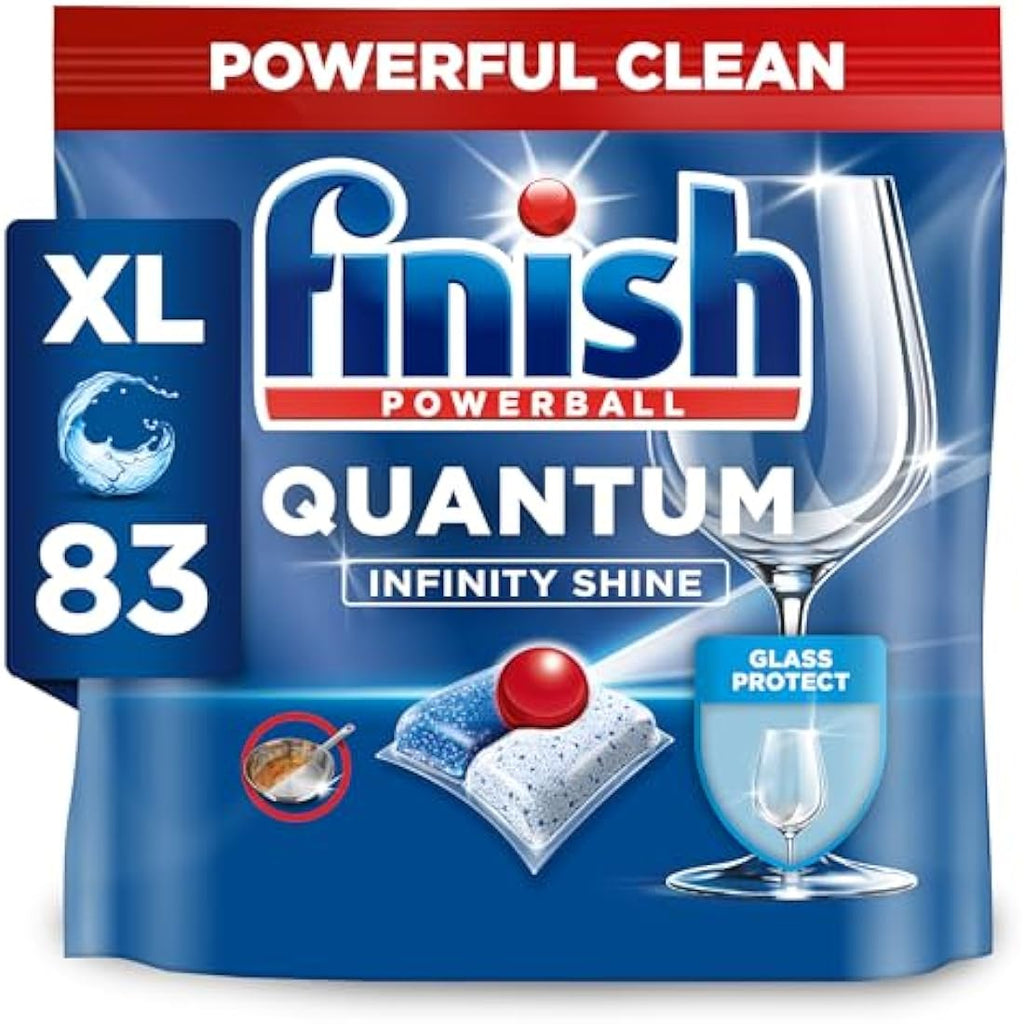 Finish Quantum Infinity Shine Dishwasher Tablets - Regular Scent - 83 Tabs
