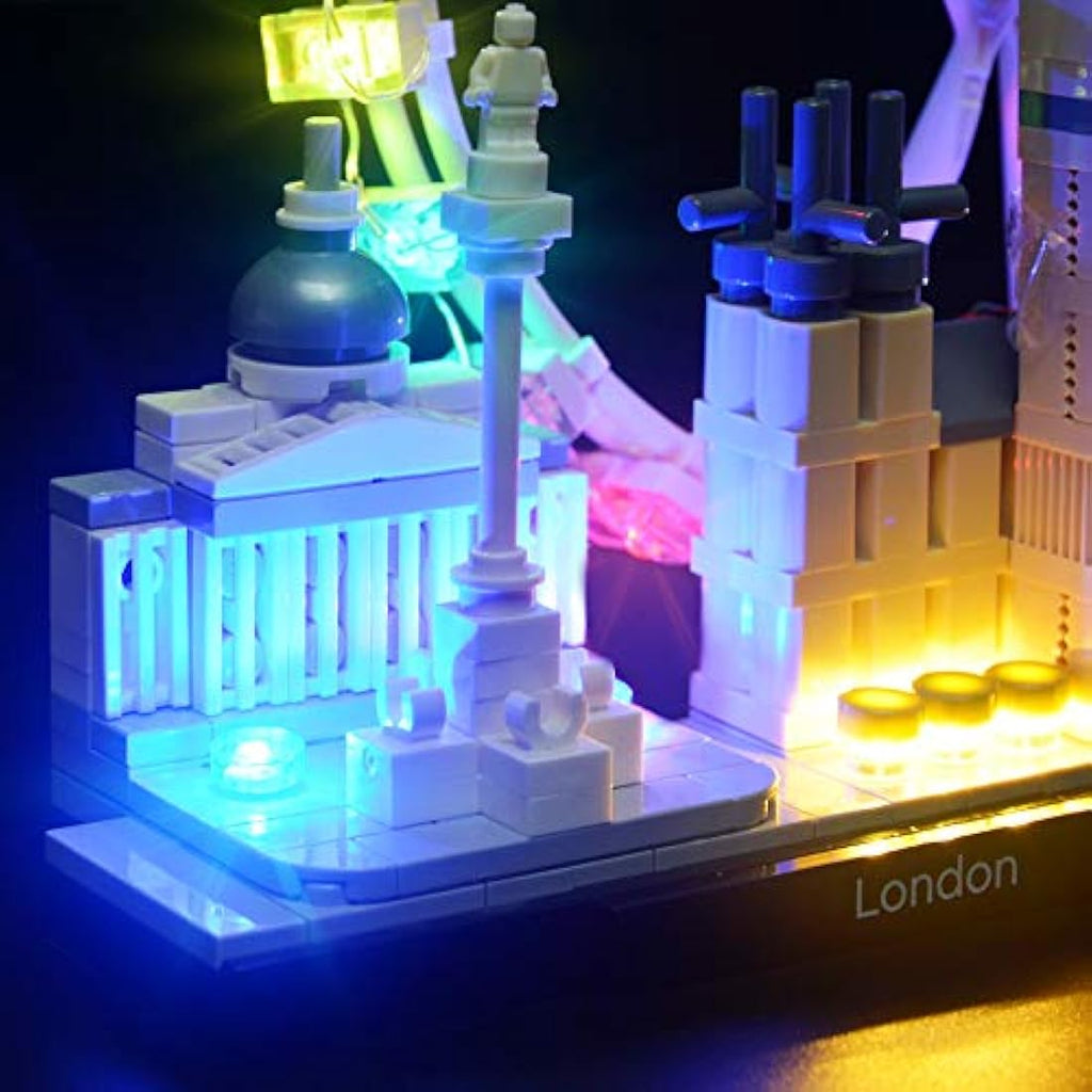 Briksmax LED Lighting Kit for Lego Architecture London Skyline 21034